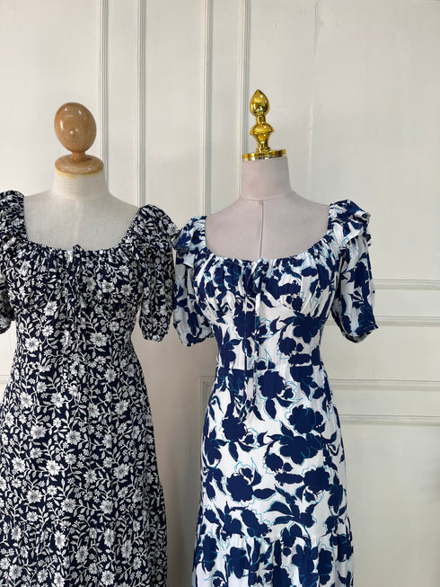 Spring Cotton Floral Dresses